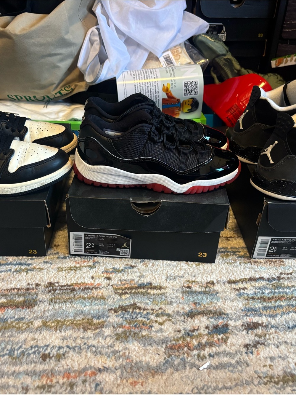 Jordan retro 11 and 4 bundle